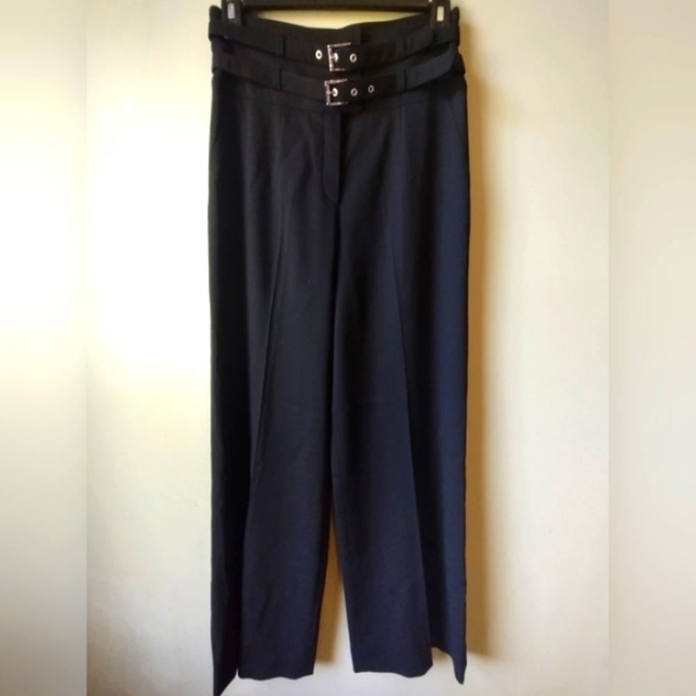 BNWOT Escada High-Waisted Wide Leg Slacks